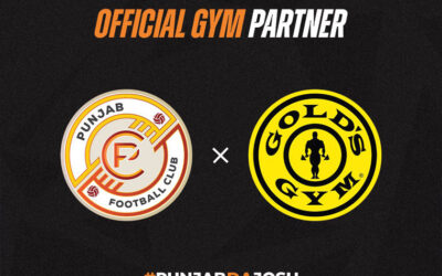 Punjab Football Club Renew Partnership with Gold’s Gym India