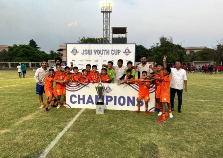 RGPFC U-13 team wins the JSW Youth Cup;  U-15 team finishes third